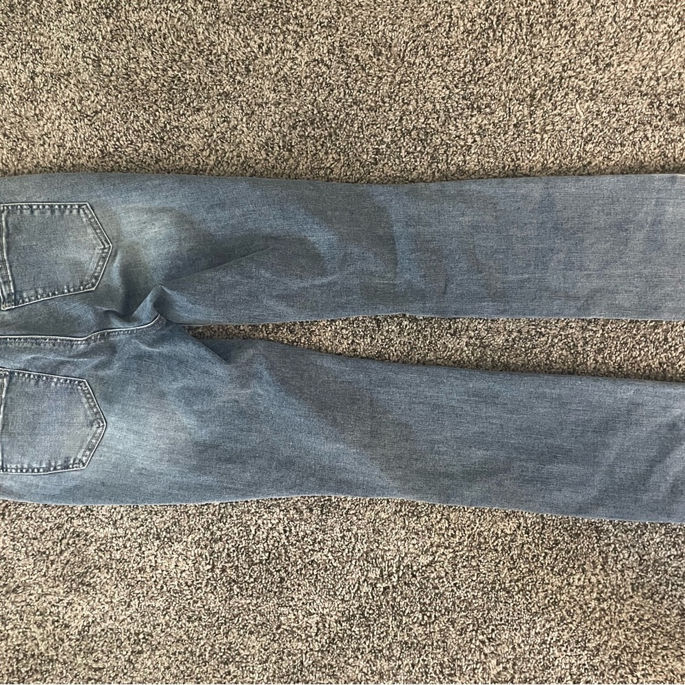 CHARLIE B Blue Straight Leg Jeans with Classic Styling